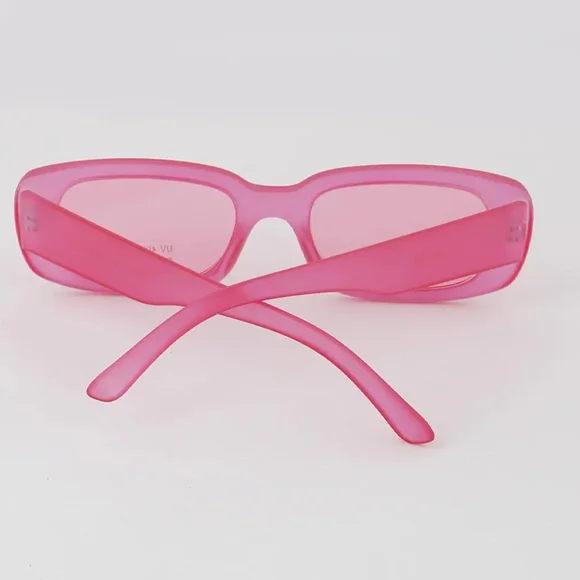 NWT "Gummie Bear" Colorful Retro Sunglasses in Orange Crush - Picture 6 of 7